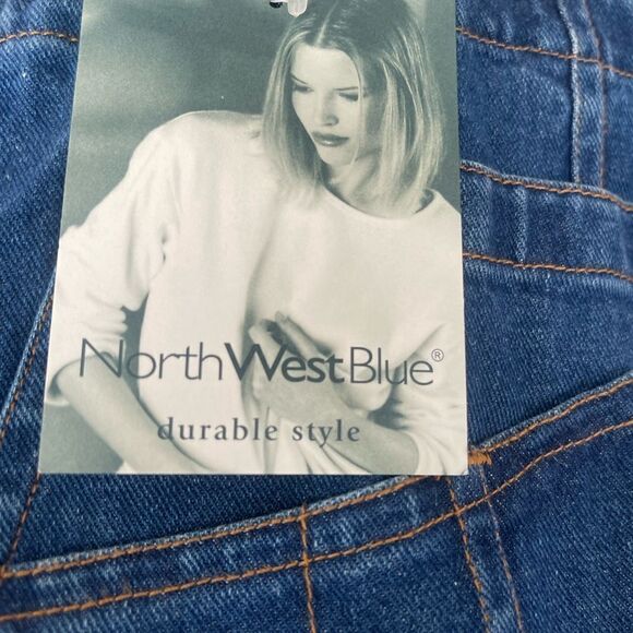 North West Blue - Carpenter Denim Overalls Size: Large Color: Blue Denim - Picture 9 of 11